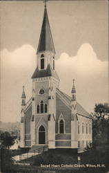 Sacred Heart Catholic Church Postcard