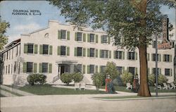 Colonial Hotel Postcard