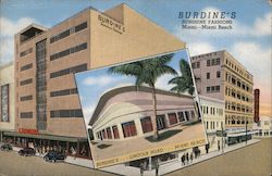 Burdine's Sunshine Fashions Miami Beach, FL Postcard Postcard Postcard