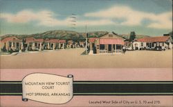 Mountain View Tourist Court Postcard