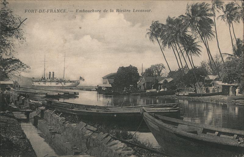 Embouchure de la Riviere Levassor Fort-de-France Martinique