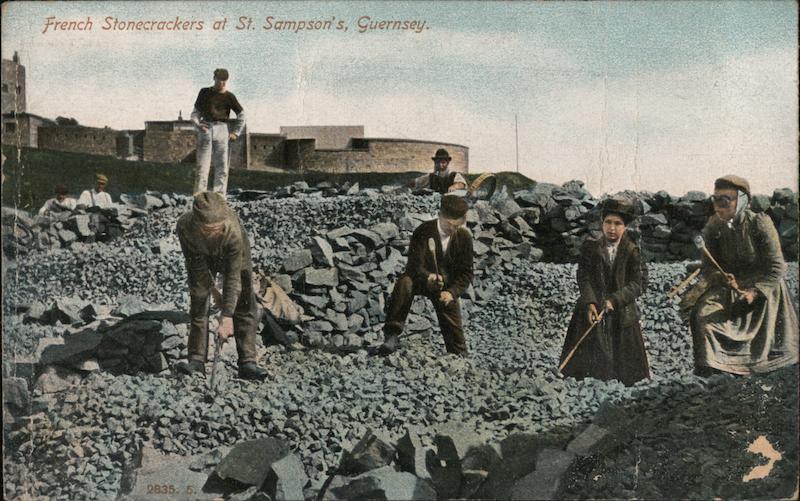 French Stonecrackers at St. Sampson's Guernsey Channel Islands