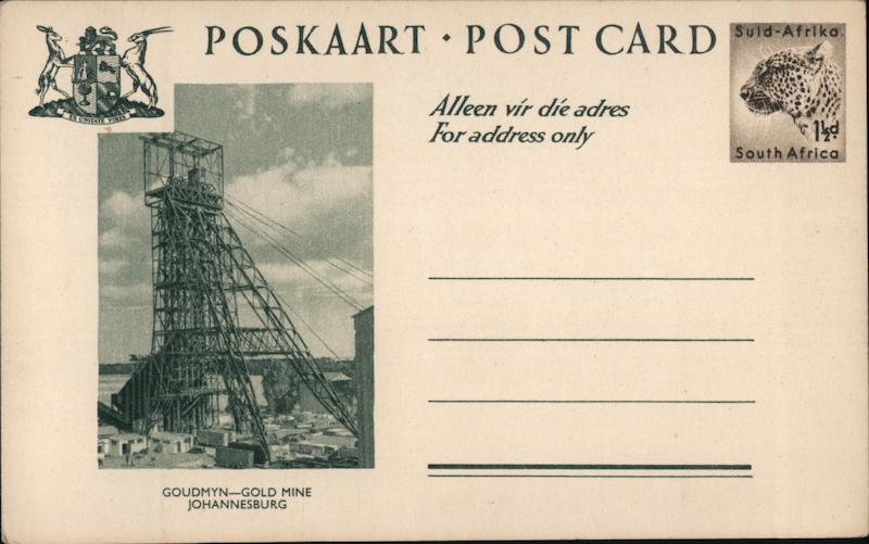 Gold Mine Johannesburg South Africa