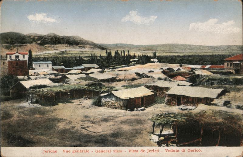 General View Jericho Palestine Middle East