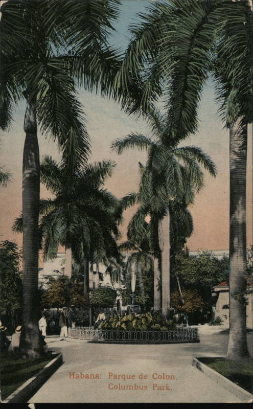 Parque de Colon, Columbus Park Havana Cuba