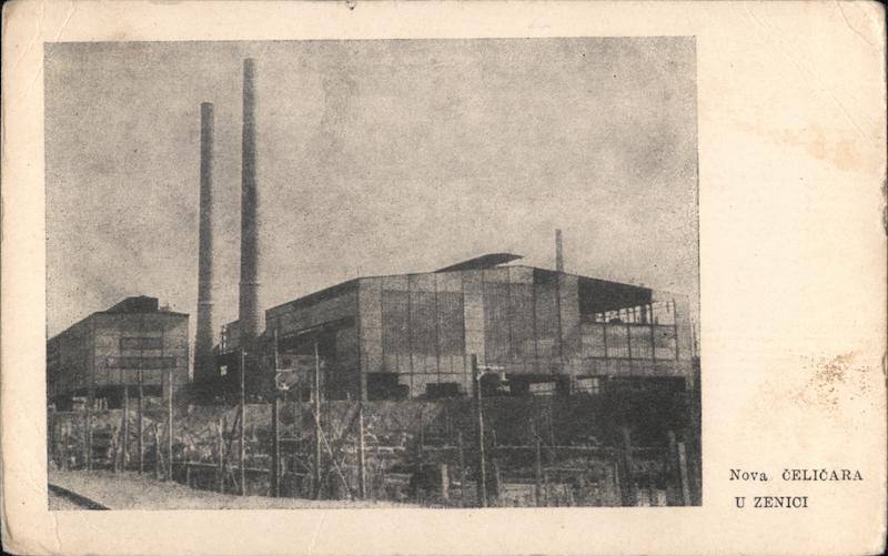 Nova Celicara u Zenici (new steel mill) Zenica Bosnia and Herzegovina
