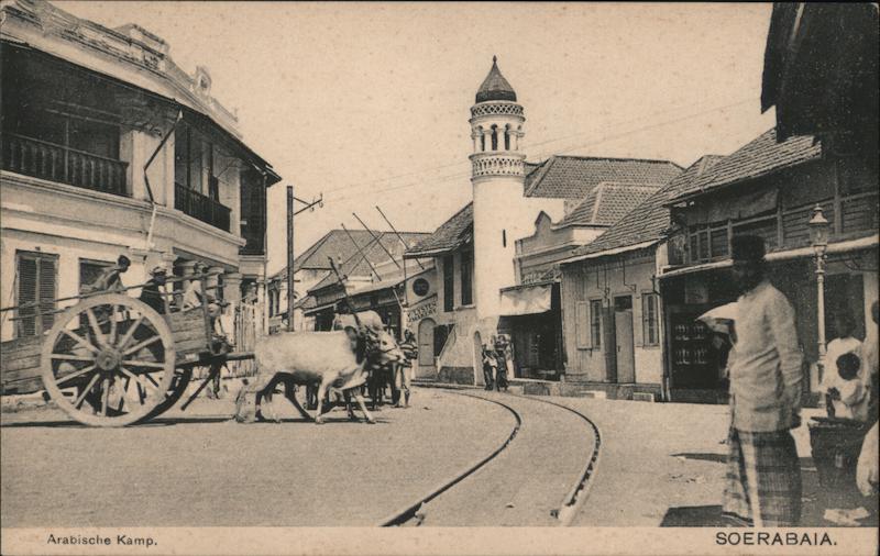 Arabische Kamp SOERABAIA Surabaya Indonesia Southeast Asia