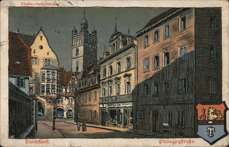 Darmstadt Padagogstrasse Germany