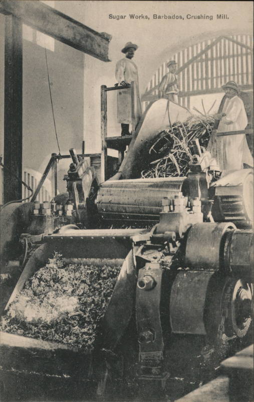 Sugar Works, Crushing Mill Barbados Caribbean Islands