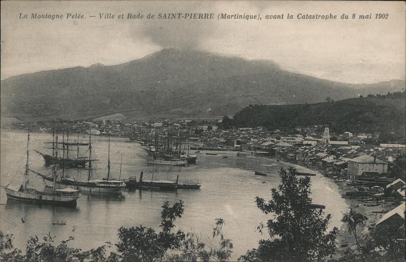 le 8 mai 1902 en martinique