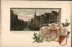 Deichstraße - Fleet Postcard