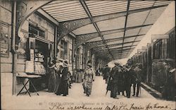 Interieur de la Gare Chatel-Guyon, France Postcard Postcard Postcard