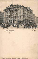 Hotel Mertropole Vienna, Austria Postcard Postcard Postcard