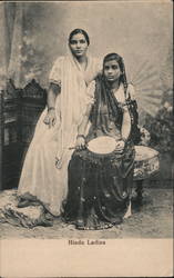 Hindu Ladies Postcard
