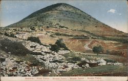 Samarie. Mont Tabor - Mount Tabor - Monte Tabor - Monte Tabor. Postcard