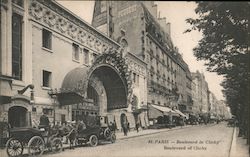Boulevard de Clichy Postcard