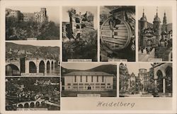 Heidelberg nach Aufnahmen von Rolf Kellner Germany Postcard Postcard Postcard