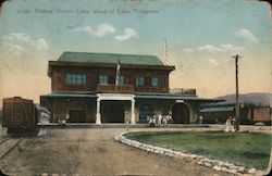 Railway Station Cebu Postcard