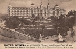 HOTEL Régina - Nice-Cimiez Postcard