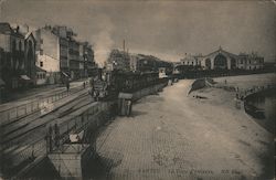 La Gare d'Orleans Nantes, France Postcard Postcard Postcard
