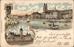 Views of Zurich Postcard