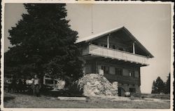 Chalet Home, 1921 Postcard