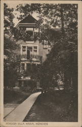Pension Villa Maria, München Munich, Germany Postcard Postcard Postcard