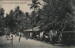 Road to Mount Lavinia Colombo, Sri Lanka Southeast Asia Postcard Postcard Postcard