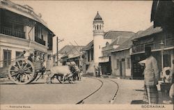 Arabische Kamp SOERABAIA Postcard