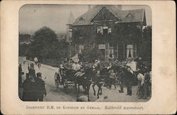 Doortocht H.M. de Koningin en Gemaal - Kalfsveld Amersfoort Holland Netherlands Postcard Postcard Postcard