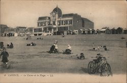 CAYEUX - Le Casino et la Plage - LL France Postcard Postcard Postcard