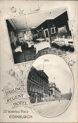 Darlings Regent Hotel Edinburgh, Scotland Alex A. Inglis, Photographer Postcard Postcard Postcard