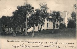 Bermuda - Military Golf Links Postcard