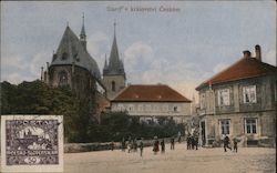 Slaný v království Ćeském Postcard