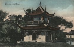 Chinese Temple Postcard