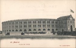 Plaza De Toros Madrid, Spain Lacoste Postcard Postcard Postcard