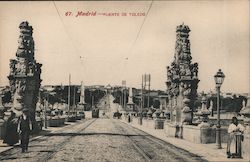 Puente De Toledo Madrid, Spain Lacoste Postcard Postcard Postcard