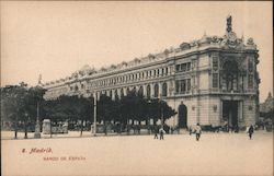 Banco de Espana Madrid, Spain Postcard Postcard Postcard