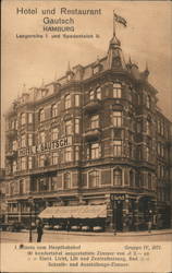 Hotel und Restaurant Gautsch Hamburg, Germany Postcard Postcard Postcard