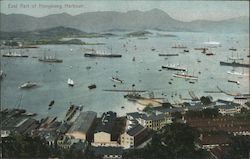 East part of Hongkong Harbour Hong Kong, Hong Kong China Postcard Postcard Postcard