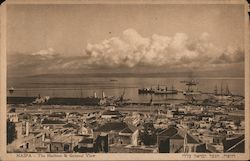 HAIFA - The Harbour & General View Israel Middle East Postcard Postcard Postcard