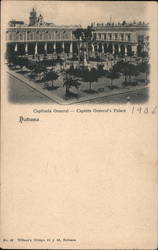 Captain General's Palace Havana, Cuba Postcard Postcard Postcard