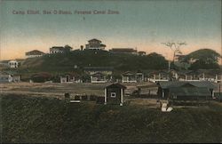 Camp Elliott, Bas O Bispo, Panama Canal Zone Postcard Postcard Postcard