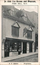 Ye Olde Tea Rooms and Museum, Fore Hill Postcard