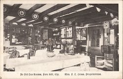 Ye Olde Tea Rooms, Fore Hill (Interiors) Ely, UK Cambridgeshire Postcard Postcard Postcard