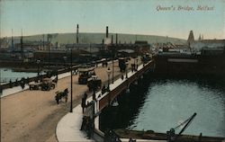 Queen's Bridge Belfast, Northern Ireland Postcard Postcard Postcard