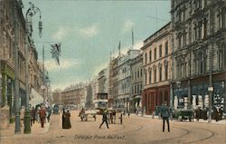 Donegall Place Belfast, Northern Ireland Postcard Postcard Postcard