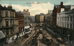 Castle Place Belfast, UK Ireland Postcard Postcard Postcard