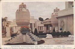 Pavillon de la manufacture de Sèvres, Exposition Internationale Des Arts Décoratifs Paris, France Postcard Postcard Postcard