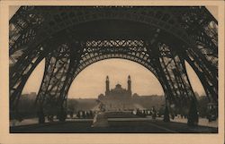 Paris - Under the Eiffel Tower Postcard